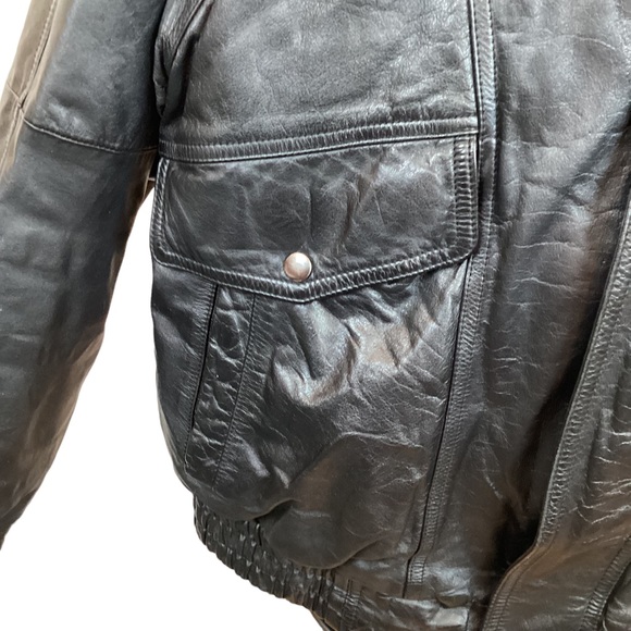 Hill & Archer Jackets & Coats Vintage Hill Archer Leather Bomber